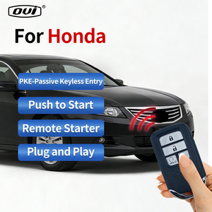 OVI 8100 senza chiave con avvio remoto sistema di avviamento a pressione con motore di avviamento per auto immobilizzatore per auto con allarme <span class=keywords><strong>Honda</strong></span> JAZZ CIVIC ACCORD - Product Image 4