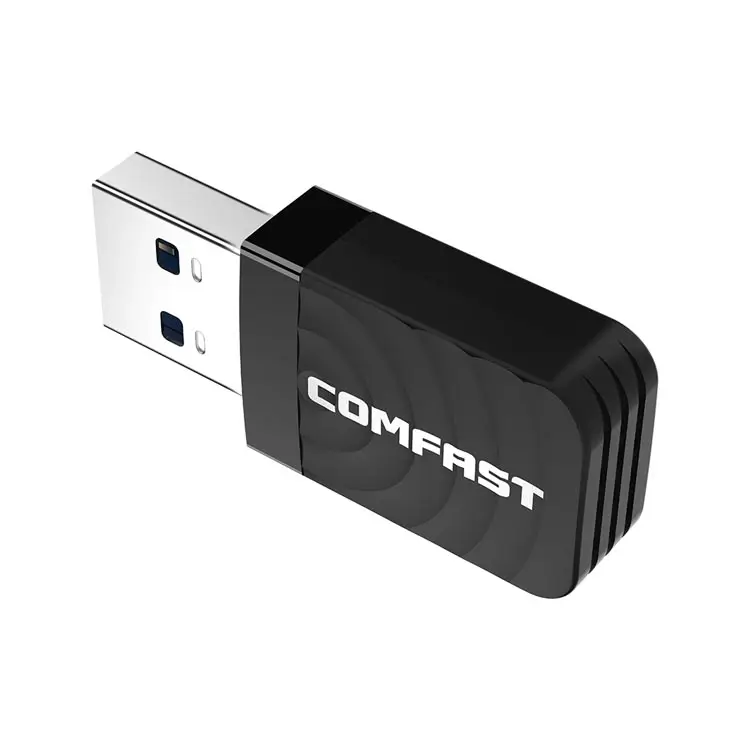 COMFAST CF-812AC/802 11ac wifi adaptörü 1200Mbps Wifi 5 Hotspot kablosuz USB adaptörü ücretsiz sürücü mini wifi güvenlik cihazı