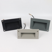 Lumière encastrée LED en aluminium IP65 pour éclairage de marches et rampes