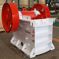 Concasseur à mâchoires pour déchets de chantier de carrière, moteur AC, machine de concassage de roche haute capacité pour le traitement des galets et des pierres, utilisation facile