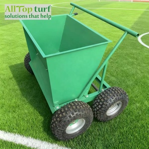ALLTOP tappeto erboso sabbia e macchina contagocce di gomma per la diffusione di riempimento su <span class=keywords><strong>erba</strong></span> artificiale 4 grandi ruote capacità 160L - Product Image 4