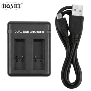 <span class=keywords><strong>Double</strong></span> port de chargement Hoshi, Station d'accueil USB, support de <span class=keywords><strong>chargeur</strong></span> + câble, pour <span class=keywords><strong>Gopro</strong></span> Hero 5, caméra d'action, <span class=keywords><strong>chargeur</strong></span> AHDBT-501 - Product Image 3