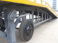 DCQY 6ton 8ton 10ton 12ton Mobile dock rampe Mobile hydraulique discount rampes dock yard pente lever conteneur rampe niveleur