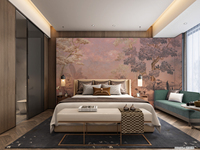 Personnalisé Nature Paysage Mural 3d Peint À La Main Forêt Botanique Animal Montagne Papier Peint Mural décoration intérieure