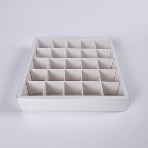 Caja para Pastel de Mousse Elegante con Logotipo Personalizado Sunshine, Biodegradable, Cuadrada, Plegable, de Cartón Blanco, Exquisita - Product Image 4