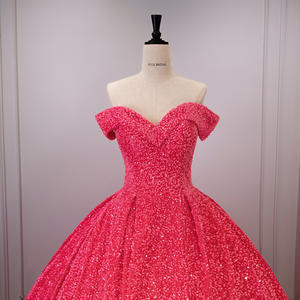 Robe de mariée de style moderne 2025 pour <span class=keywords><strong>Amazon</strong></span> Cross-Border, modèle européen et américain, avec jupe longue <span class=keywords><strong>tutu</strong></span> pour bal et banquet - Product Image 3