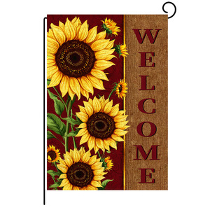 Lễ Tạ Ơn Vườn Cờ Hiện Đại Nhỏ Đầy Màu Sắc Cờ Cho Ngoài Trời & Sân Đảng Trang Trí Nội Thất Thân Thiện Với Môi Lanh Mùa Thu Thu - Product Image 5