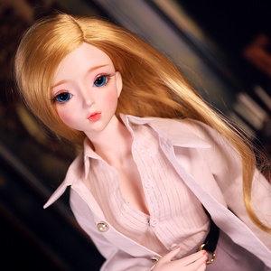 Hochwertige 1/3 60cm <span class=keywords><strong>bjd</strong></span> Puppe benutzer definierte Make-up Puppe <span class=keywords><strong>bjd</strong></span> 34 Joint Body Girl Puppen für die Sammlung - Product Image 4