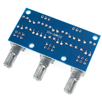 Carte de commande de tonalité passive XH-M802 Module de préamplificateur Audio Hi-Fi pour égaliseur de préampli de réglage des basses/aigus pour amplificateur