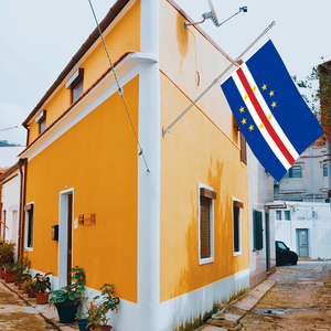 شاشة ترويجية احترافية كبيرة الحجم مطبوعة طباعة رقمية بوليستر 3x5 قدم في الهواء الطلق علامة مخصصة تصميم مجاني - Product Image 1