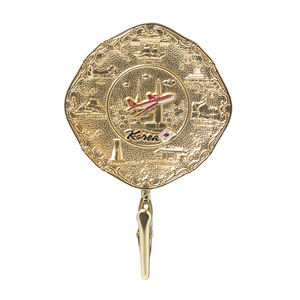 Magneti personalizzati frigo coreano in metallo turista Souvenir magnete frigorifero con Clip da visita magneti per frigo - Product Image 6
