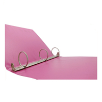 Vente en gros Classeur à anneaux A4 pp 3 pouces Classeur rose Classeur en plastique Classeur