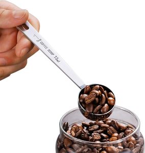 Juego de Cucharas Medidoras de Café de 15 <span class=keywords><strong>ml</strong></span> y <span class=keywords><strong>30</strong></span> <span class=keywords><strong>ml</strong></span> con Mango Largo, Cucharas de Acero Inoxidable para Té Suelto en Polvo - Product Image 3