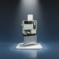 Machine à pâtes domestique entièrement automatique 1,1 kW en acier inoxydable 304, 2-en-1 : mélange et pressage de la pâte, plusieurs styles, 10 pièces/min, garantie 1 an