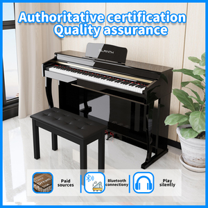 Pianoforte Digitale BLANTH a 88 Tasti Pesati, Tastiera Professionale Elettronica, Tastiera Musicale Digitale - Product Image 2