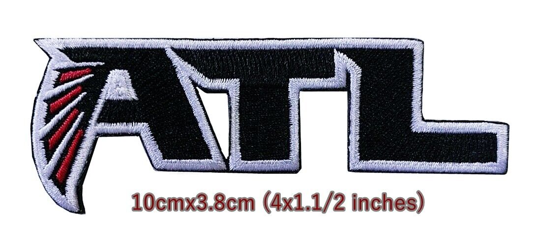 Atlanta Falcons Bügelbild Patch – Offizieller NFL Patch Zum Aufbügeln Oder Nähen
