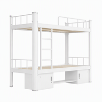Lit superposé en acier, structure de couchage métallique pour dortoir scolaire, logement pour travailleurs, vente en gros, OEM, ODM, couleur personnalisée, approvisionnement en vrac