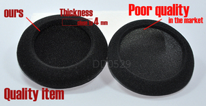 Defean 10 cặp của miếng đệm bọt Tai Pad bìa cho alteam AH-305 AH-302 ah305 AH302 Tai nghe Earpad - Product Image 5