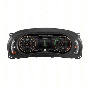 Roadnavi Android đài phát thanh xe tự động công cụ Đồng hồ tốc độ Bảng điều khiển Jeep Wrangler 3 JK 2011-2018 - Product Image 3