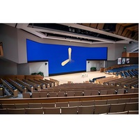 Layar LED Indoor P2.5 Pitch Kecil Sudut Pandang Lebar Manajemen Cloud hd Video Wall LED untuk Ruang Konferensi Aula Pameran