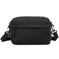 Crossbodytas voor heren Eenvoudige telefoontas Veelzijdige lichtgewicht messengertas Casual studentenschoudertas voor dames