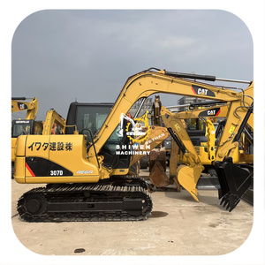 Vente directe usine – Mini-excavatrice sur chenilles Caterpillar 307D d'occasion, importée du Japon, modèles CAT307D, 308D, 310, 312D, 315D, en excellent état - Product Image 1