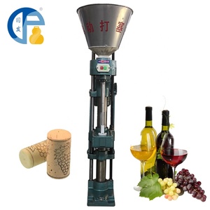 Semi-Automatique <span class=keywords><strong>Manuel</strong></span> Bois Bouchant La machine de bouteille de vin en liège machine - Product Image 5