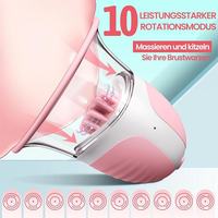 Meistverkaufter Kabelloser Brustmassager Weiblicher Brustwarzen-Stimulator G-Punkt-Vibratoren USB-Aufladbar 100% Vibration