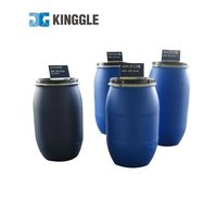 Fûts empilables en plastique bleus de 200L et 220L (55 gallons) de haute qualité, moulés par soufflage