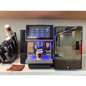 เครื่องชงกาแฟอัตโนมัติเต็มรูปแบบ Dr. Coffee M12BIGplus สำหรับธุรกิจ พร้อมฟังก์ชั่นนมและกาแฟแบบสัมผัสเดียว ดีไซน์กระจกโลหะ - Product Image 3