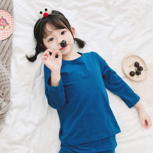 Pyjamas d'été en coton pour filles, vente en gros, personnalisables, pour enfants - Product Image 6