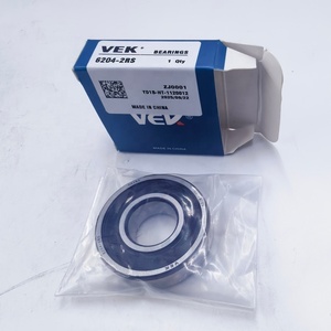 <span class=keywords><strong>Bearing</strong></span> Bola Alur Dalam Presisi Tinggi Kecepatan Tinggi VEK <span class=keywords><strong>Bearing</strong></span> 6204-2RS 20*47*14mm - Product Image 2