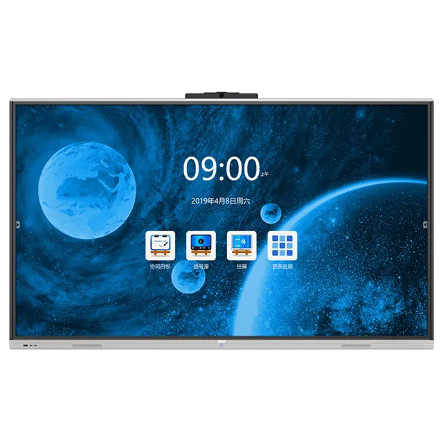 D & Q-pantalla táctil especial para tv, blanca interactiva de 65-100 pulgadas, televisión LED 4k de China