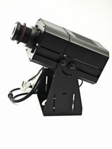Proyector Gobo LED de 400W para Exteriores, IP65 Impermeable, RGBW, Emite Color, Logotipo Giratorio, Luces Publicitarias para Exteriores - Product Image 5