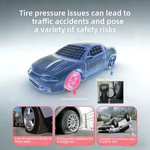 Démarreur Autonome Portable 12V pour <span class=keywords><strong>Voiture</strong></span> avec Compresseur d'Air, Pompe à Pneus et Banque d'Alimentation - Product Image 3