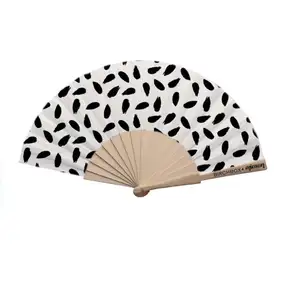 wholesale ancient custom paper wooden folding fan for craft or gift