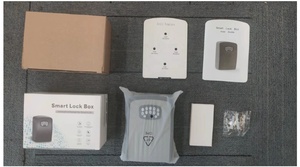 Giao Hàng Nhanh Chóng Treo Tường Di Động Lưu Trữ An Toàn Ẩn An Toàn Khóa An Ninh An Toàn Kỹ Thuật Số Mã Ứng Dụng Điều Khiển Thông Minh Hộp Chìa Khóa - Product Image 6