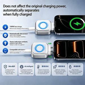 Chargeur rapide intelligent 140W à déconnexion automatique avec reconnaissance IA et séparation automatique à pleine puissance, adaptateur de charge rapide Type-C - Product Image 5