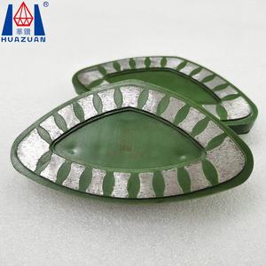 Bloc en forme de triangle abrasif de <span class=keywords><strong>disque</strong></span> de meulage de diamant de Cassani pour les ponceuses lourdes de plancher - Product Image 5