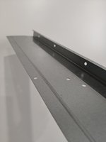 Perfil J-Weep de 2 pulgadas de profundidad, bajo perfil, G60 galvanizado, estándar ASTM, 20 años de experiencia en suministro directo de fábrica para distribuidores con servicio personalizado