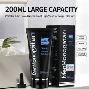 Lubricante Anal a Base de Agua de 200 ml al Mejor Precio, Alivio del Dolor para el Placer Masculino Gay, Orgasmo, Crema para Fisting en Cápsulas - Product Image 2