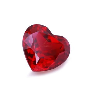 Tổng hợp Pigeon máu đỏ <span class=keywords><strong>ruby</strong></span> màu hình trái tim Loose đá phòng thí nghiệm phát triển <span class=keywords><strong>Ruby</strong></span> - Product Image 2