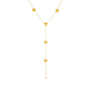 Star Tassel Stainless Steel Chain Necklace Y Shape Simple Jewelry Gift For Women Fashion Pendant Necklaces - Product Image 5