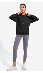 2022 Modal Fabric Women Long Sleeves Loose Leisure Sports Hoodies Pullover Tracksuits With <strong>Big</strong> Pockets Plus Size Women's Hoodies - Product Image 6