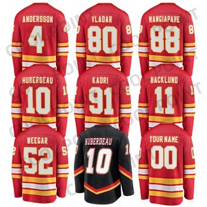 Мужской спортивный трикотаж 91 Nazem Kadri 13 Johnny Gaudreau 19 Matthew Tkachuk 10 Jonathan Huberdeau - Product Image 1