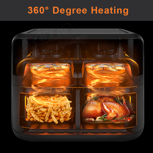 Aoja 2025 mới nhất bán buôn 10L công suất lớn Nồi chiên không khí với sưởi ấm nhanh chóng-60% tiết kiệm năng lượng - Product Image 3