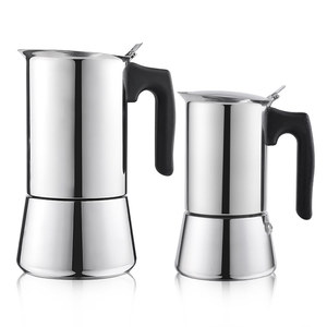 Indüksiyon paslanmaz çelik Stovetop Espresso kahve makinesi 6 fincan Cup tencere - Product Image 6