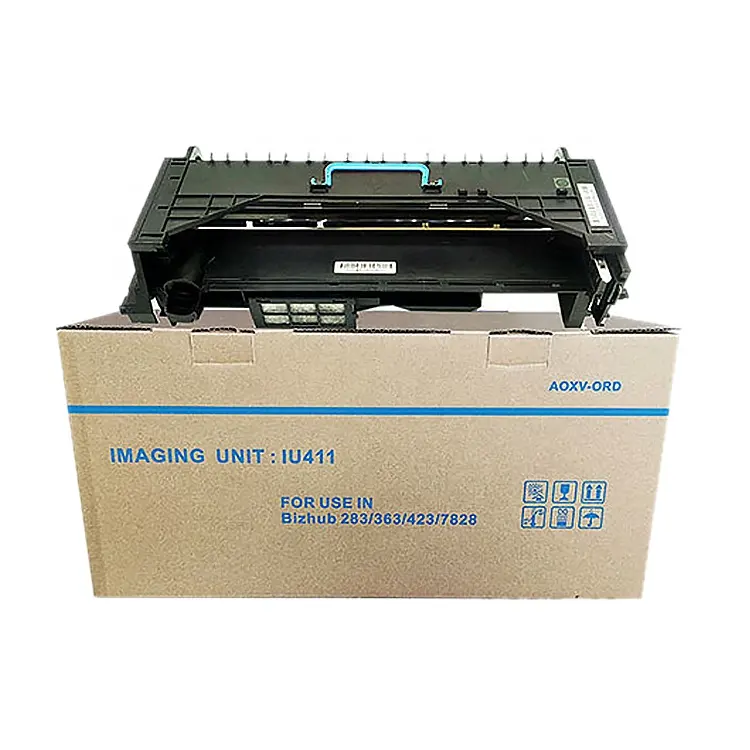 Protoner Unit Drum fotocopy Dr411 kompatibel untuk Konica Minolta Bizhub283 363 423 7828 harga rendah Dr411