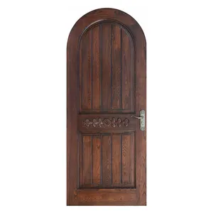 מודרני פשוט מודרני עתיק פנים מוצק עץ דלת סוגים רבים של מחוייט שינה דלת