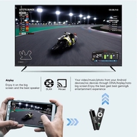 Clé TV Android Allwinner H618 Quad Core 8K HD, RAM : 4 Go + 32 Go